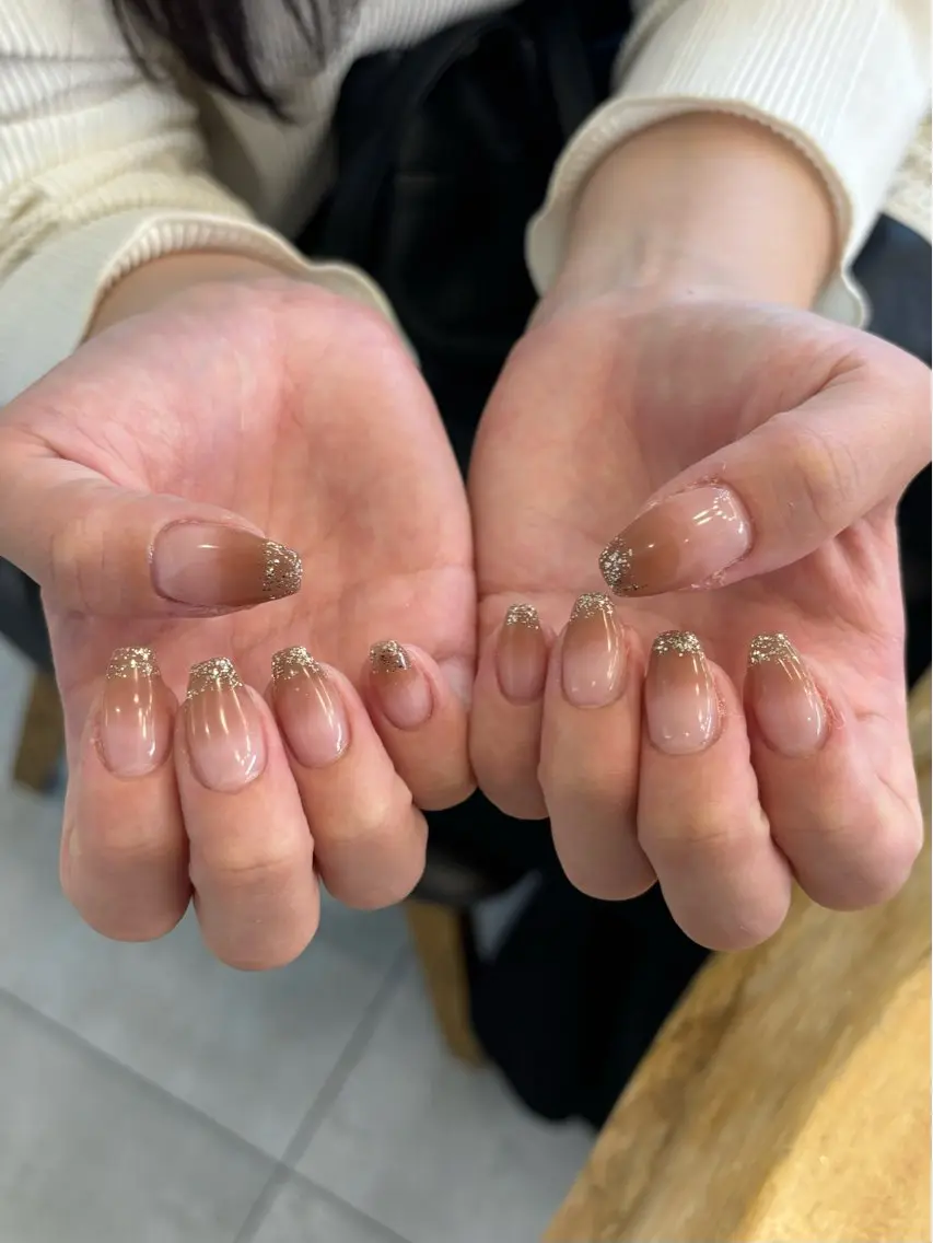ネイル ハンドネイル ハイトーン/レイヤー nail 百咲💌のヘアスタイル