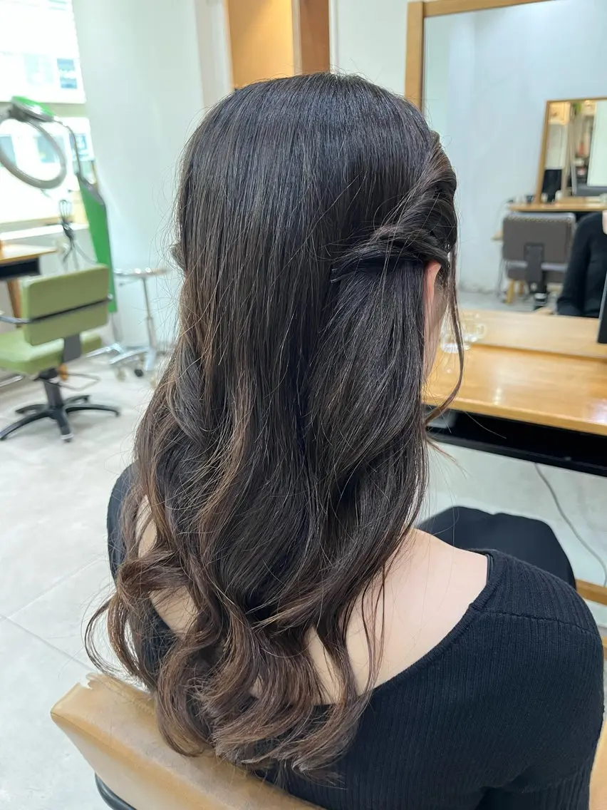 ヘアアレンジ 栗原 きえ ／ダメージレスのヘアスタイル