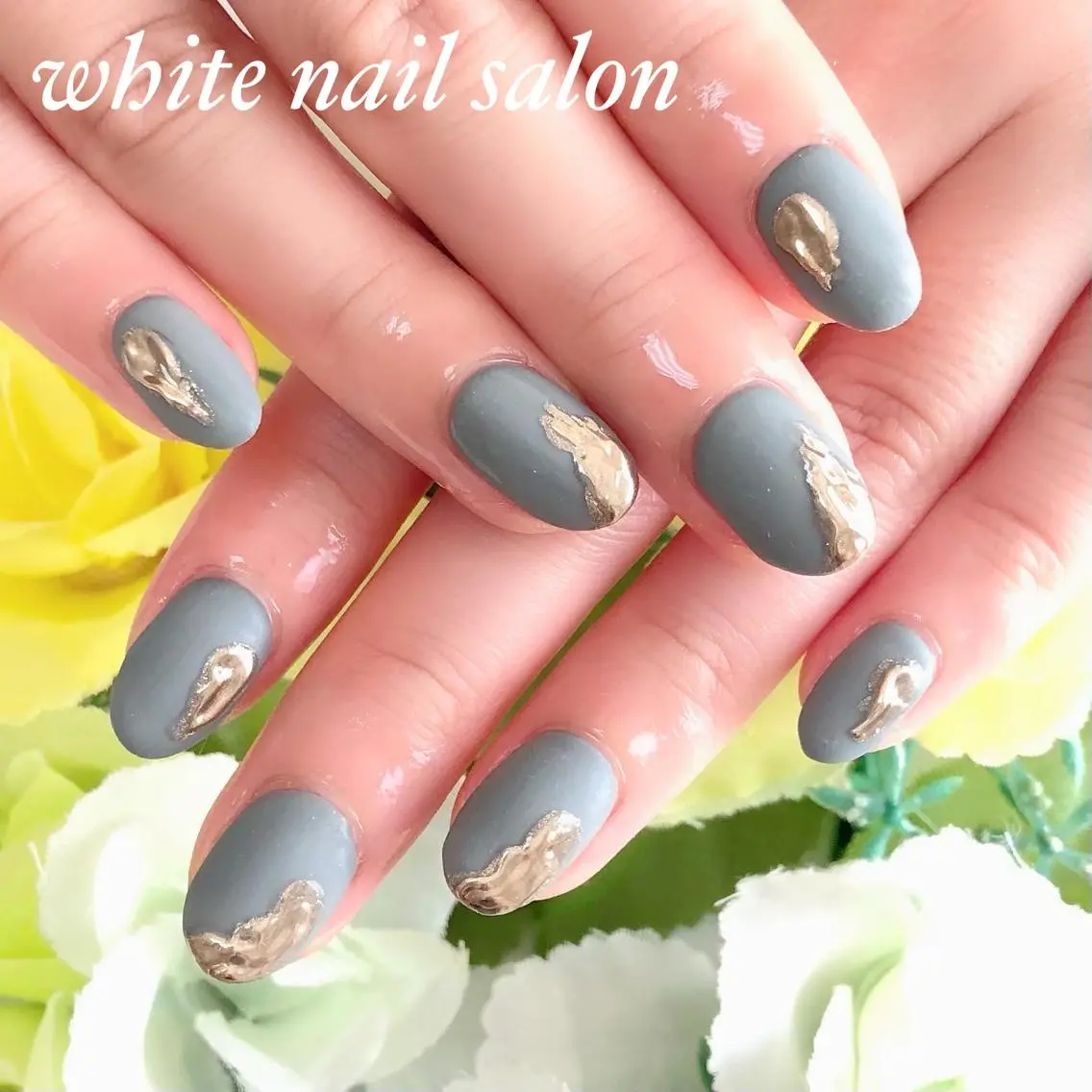 ネイル アートネイル フレンチネイル ジェルネイル ハードジェル 持ち込み white nail salonのネイルデザイン