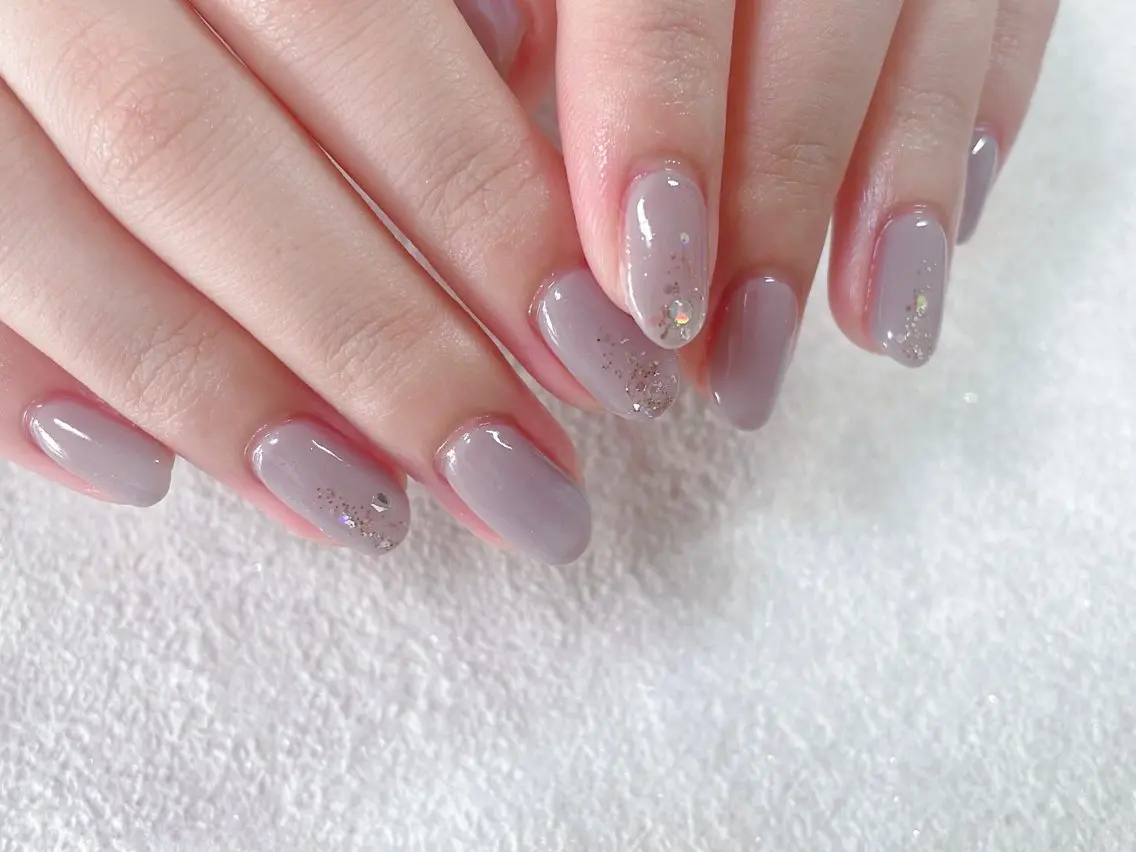 ネイル オーロラネイル フットネイル フレンチネイル ジェルネイル 韓国ネイル ハンドネイル kiki nail &brow二子玉川のネイルデザイン