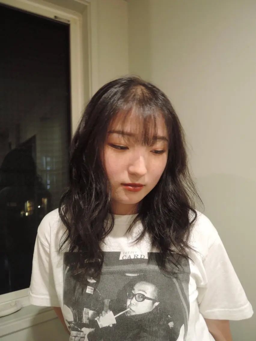 カラー 、 ハルナのヘアスタイル