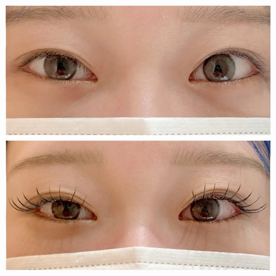 マツエク・マツパ 束感まつ毛 フラットラッシュ soo lash room Kanaeのマツエク・マツパデザイン