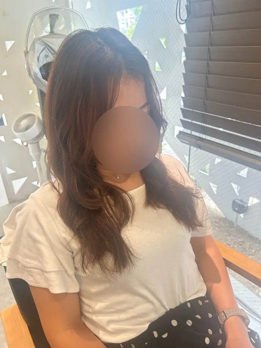 ロング 江川 輝星のヘアスタイル