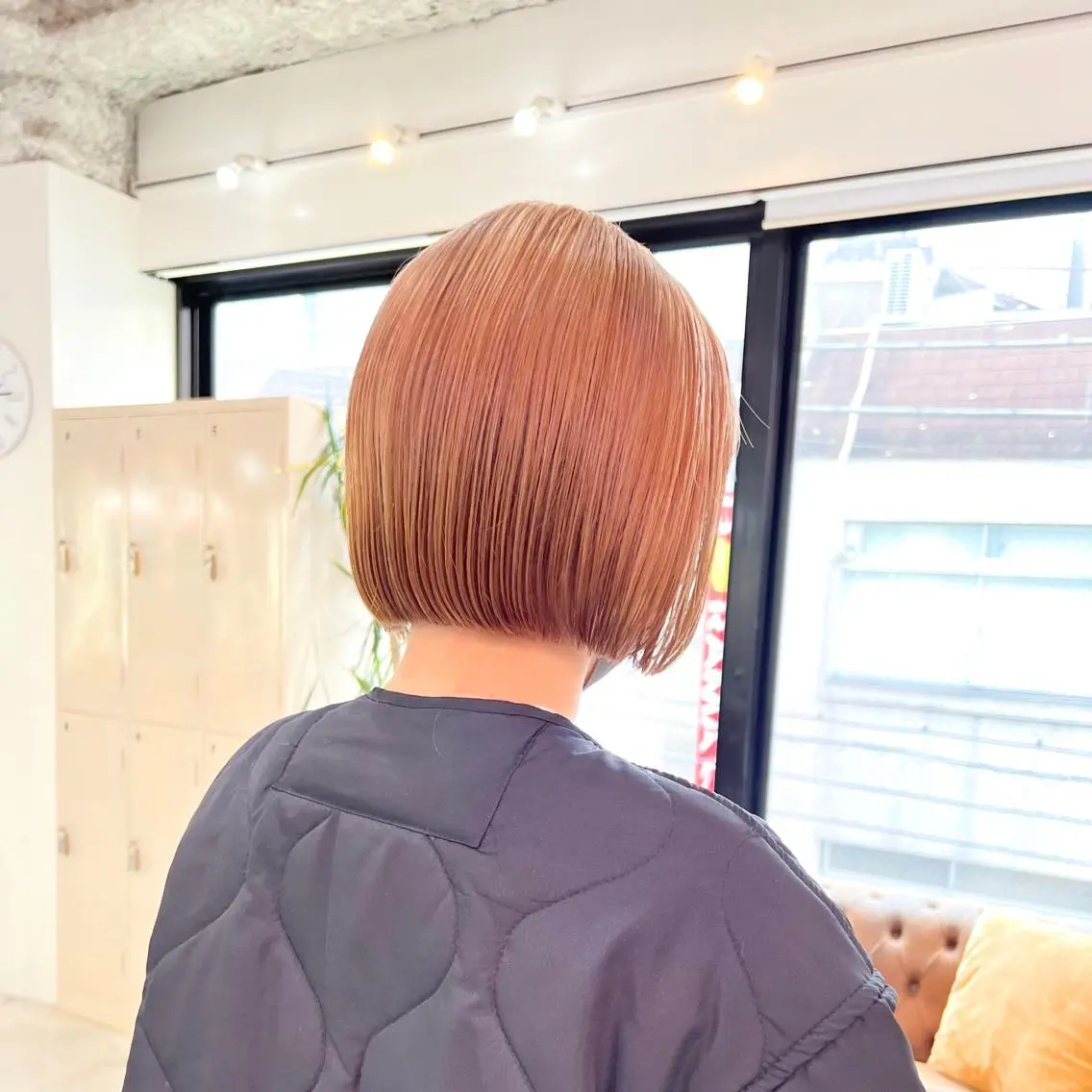 ショート カラー ヘアカラー トリートメント トレンドボブ /ミリヤのヘアスタイル