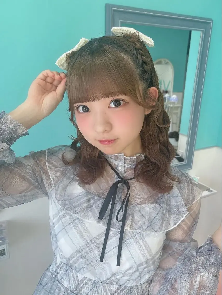 前髪カット+ヘアセットの写真