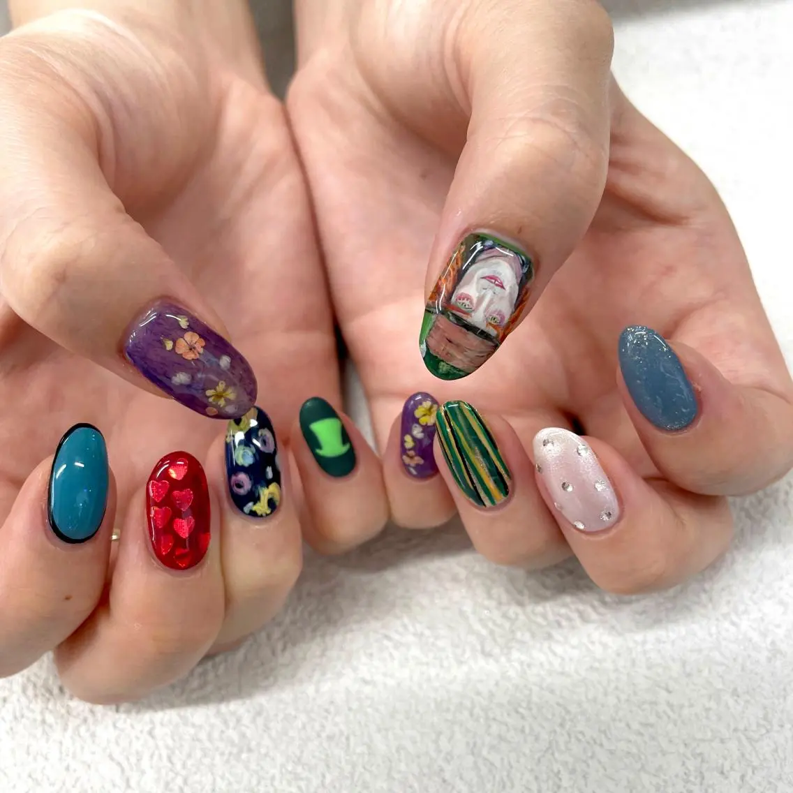 ネイル アートネイル ハンドネイル ハンドケア NAIL SALON le'anaのネイルデザイン