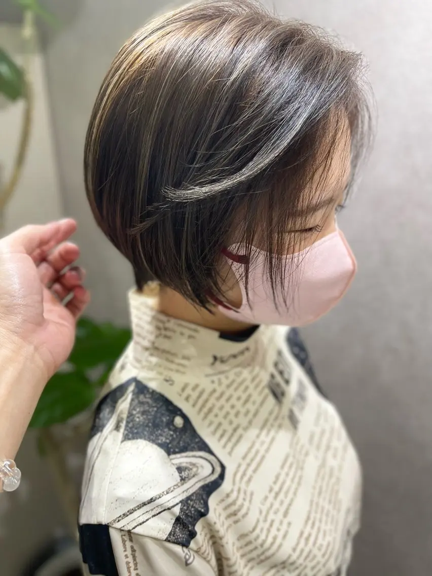 ショート カラー カット ヘアカラー トリートメント モテ髪支持率NO.1 KENJIROのヘアスタイル