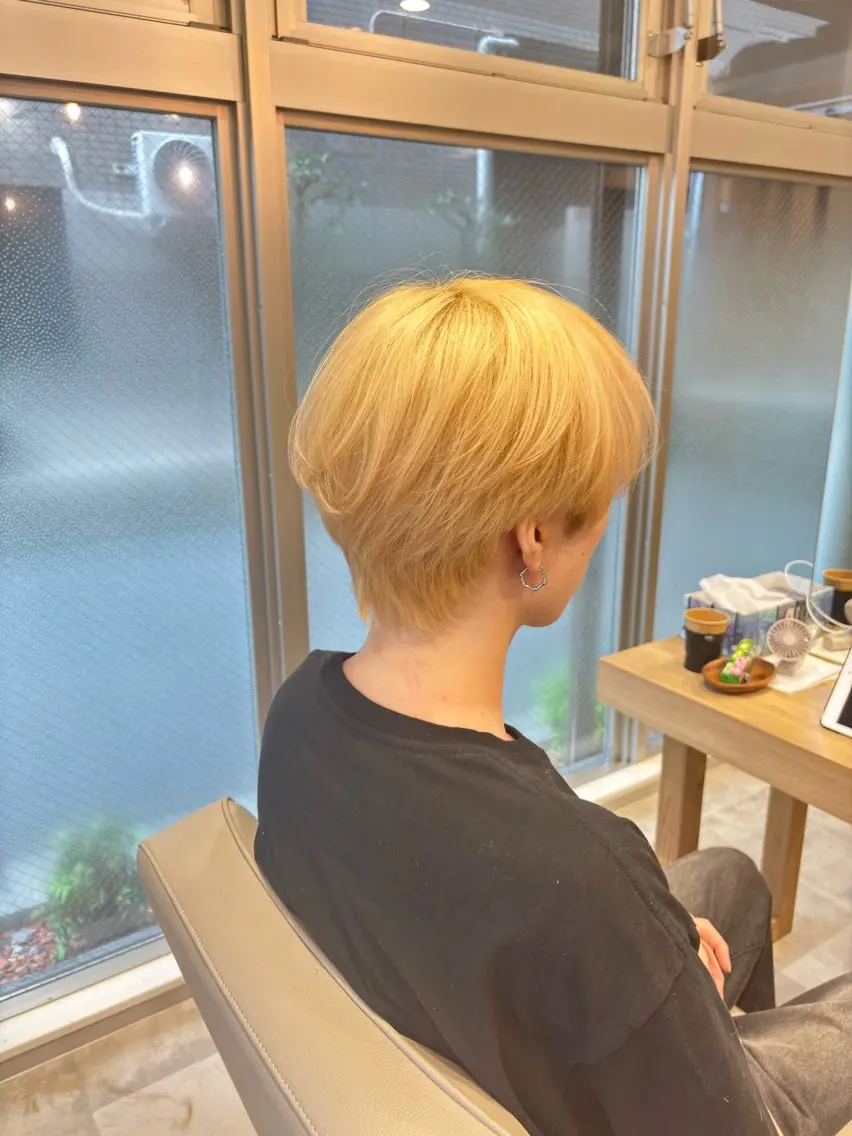メンズ メンズブリーチ メンズショート えぐち こうたのヘアスタイル