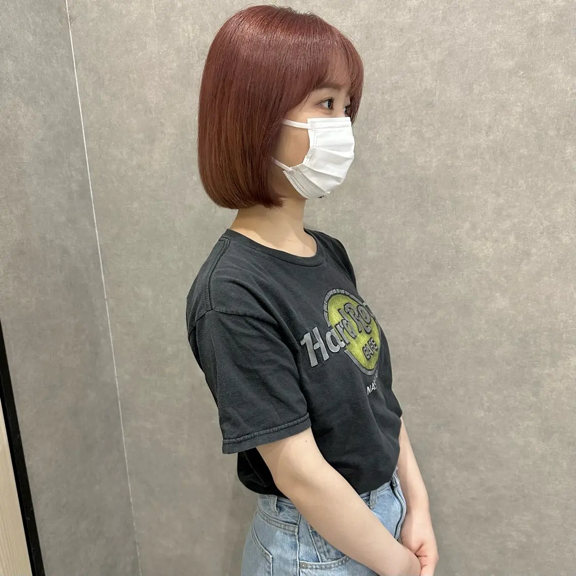 ミディアム カラー はちすか るかのヘアスタイル