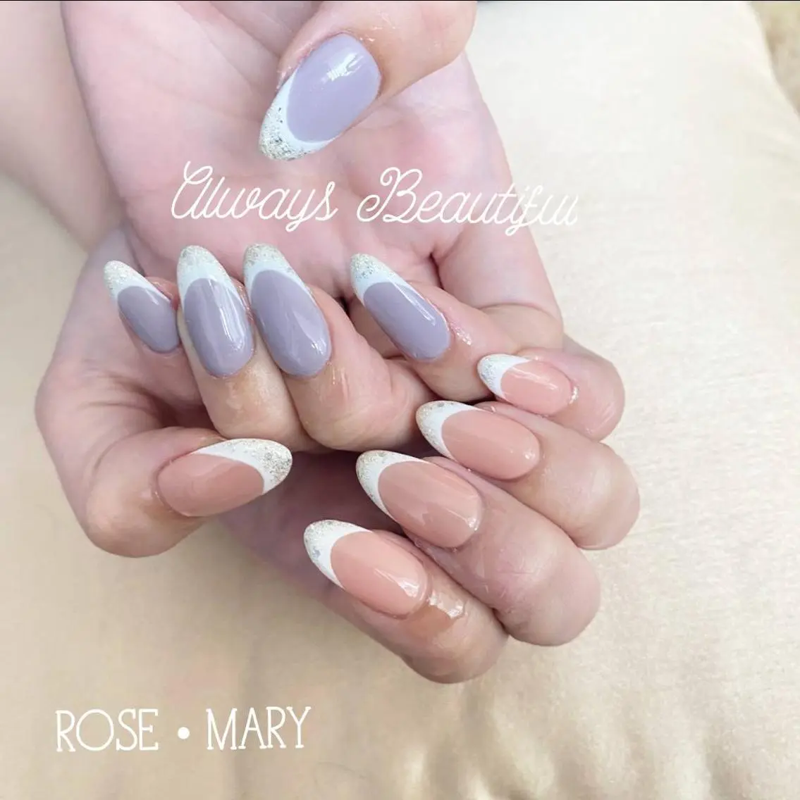ネイル ハンドネイル ROSE・ MARY 鈴木のネイルデザイン