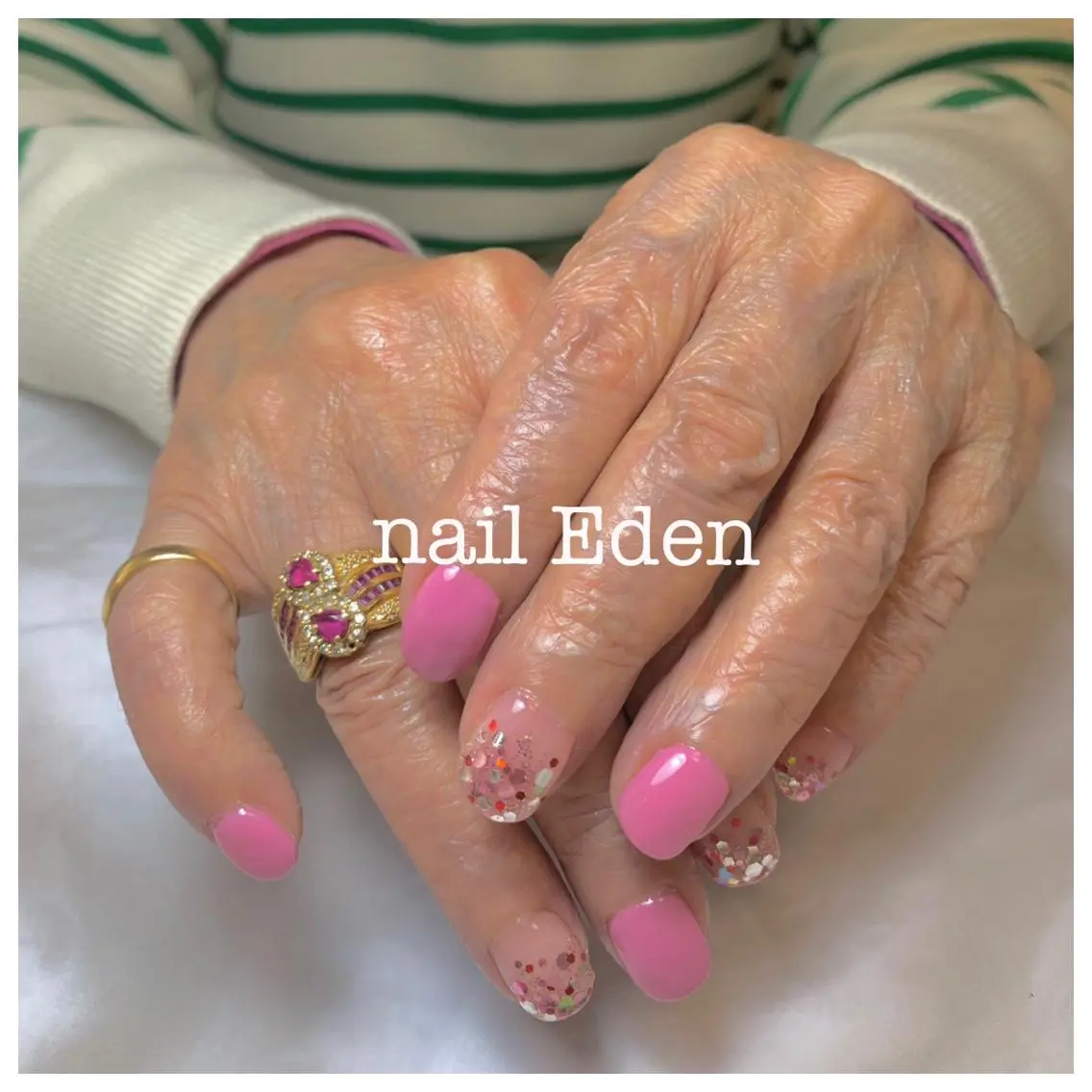ネイル 持ち込み Eden ♾️のネイルデザイン