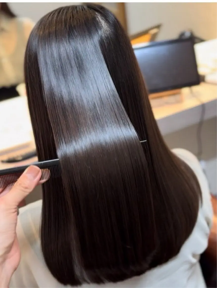 ロング ヘアアレンジ 髪質改善 トリートメント ヘアセット 完全個室/髪質改善 武田諒のヘアスタイル