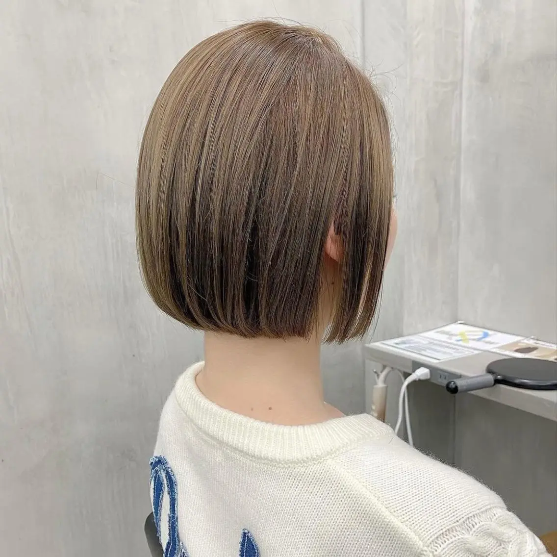ショート カラー 華 /ショート/ボブのヘアスタイル