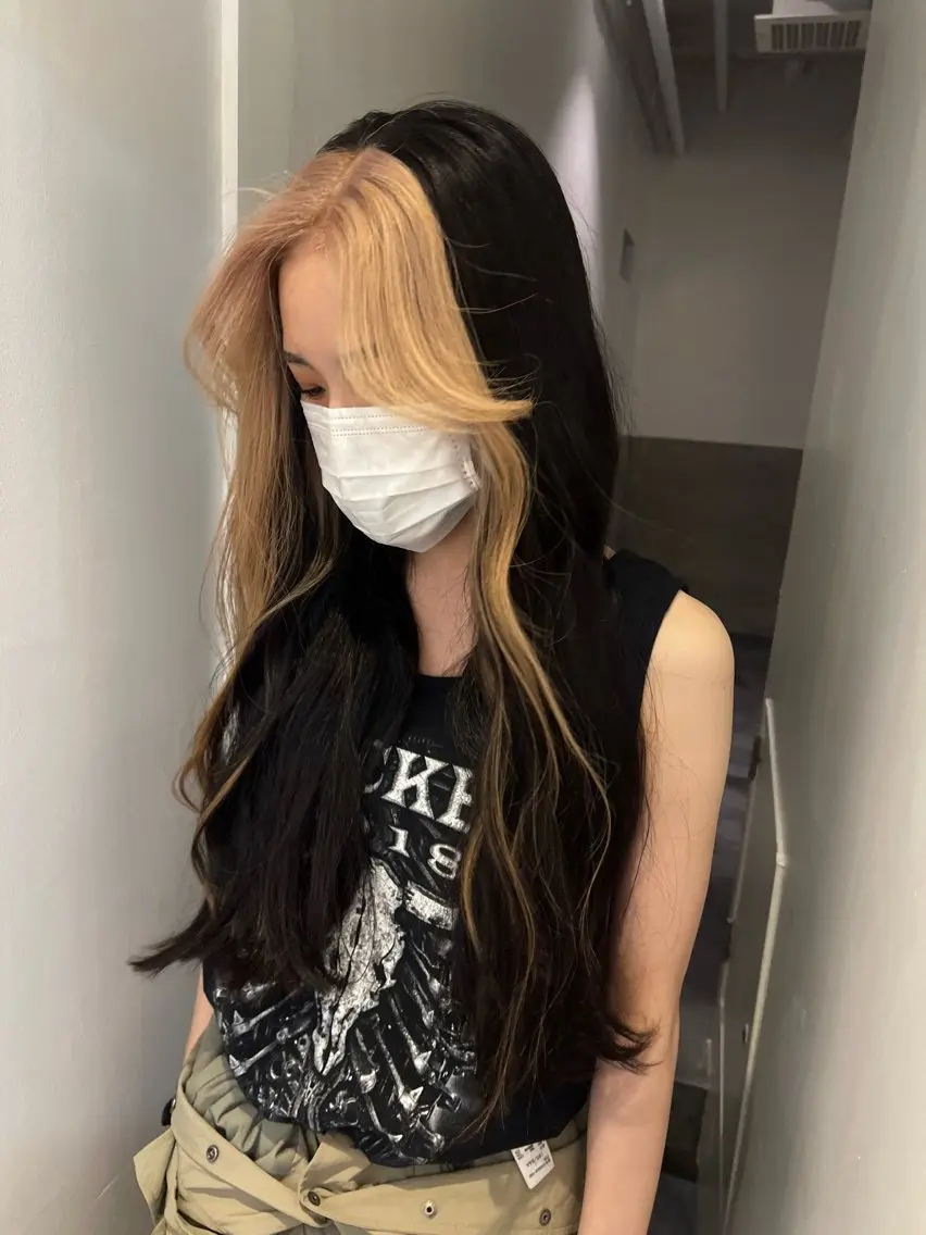 ロング カラー ヘアカラー 鈴木 三保のヘアスタイル