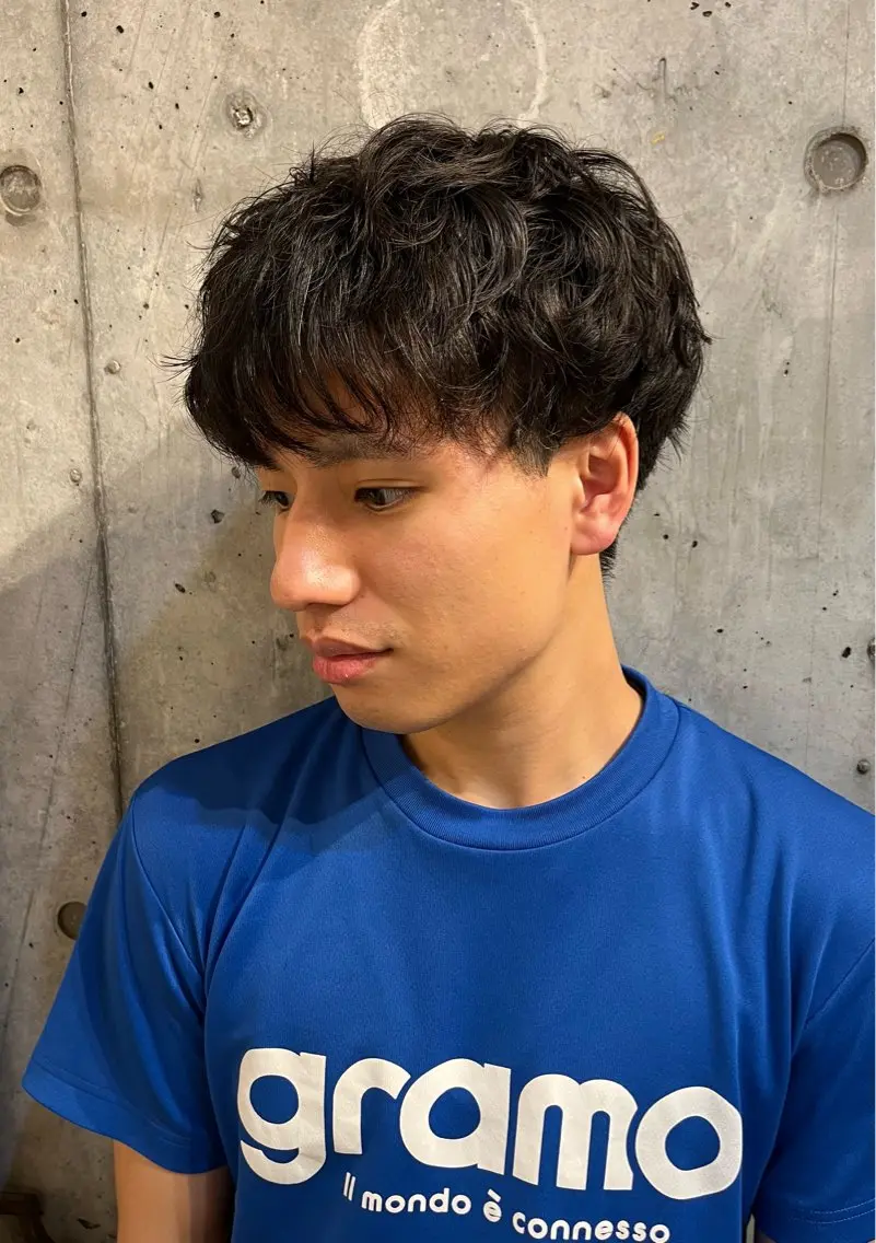 パーマ メンズ メンズパーマ スパイラルパーマ ♡田口 結彩♡のヘアスタイル