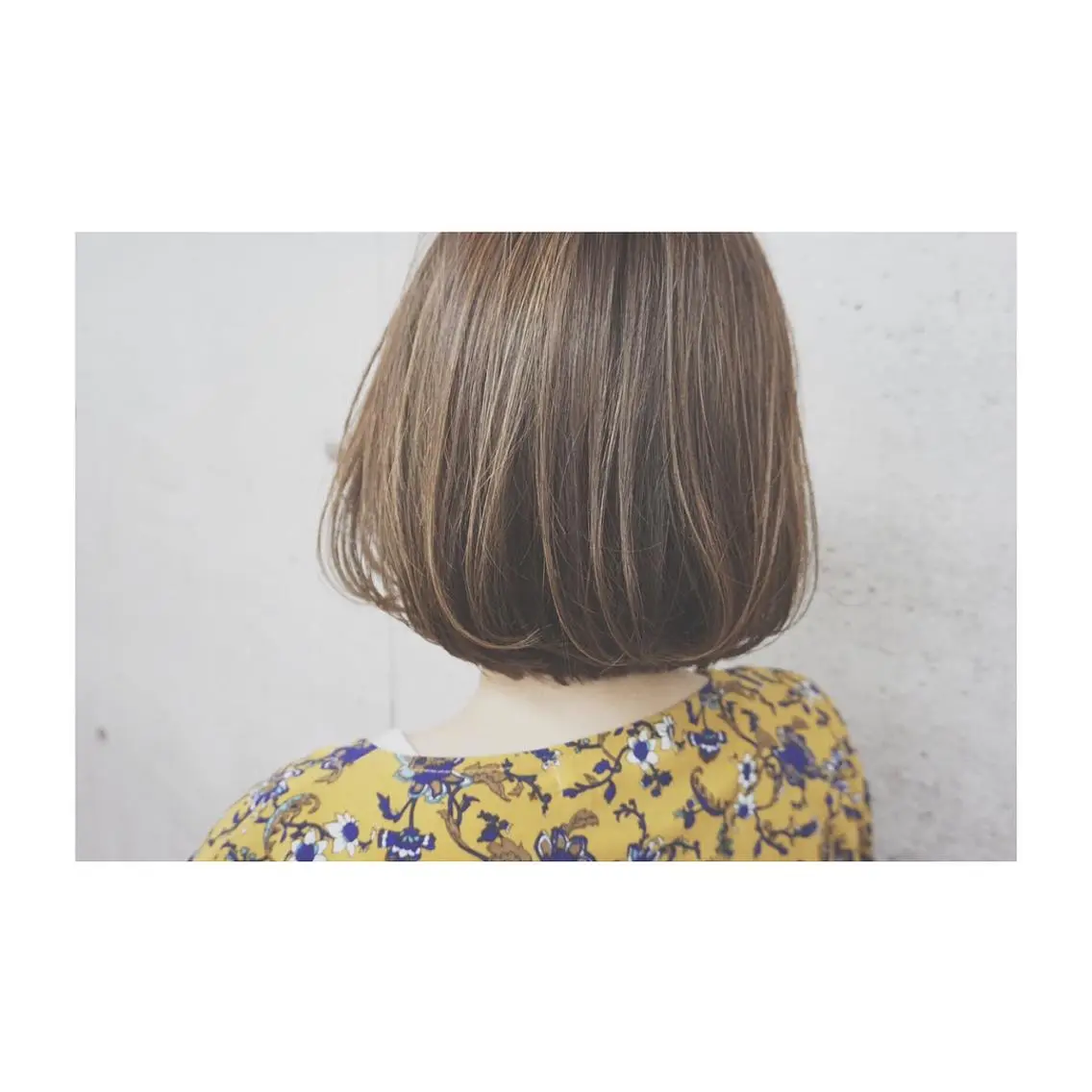 ショート カラー ハイライトカラー ボブ ハイライト 長井 徹行のヘアスタイル