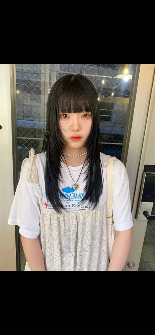 カラー ウルフカット モデル募集中!ミカのヘアスタイル