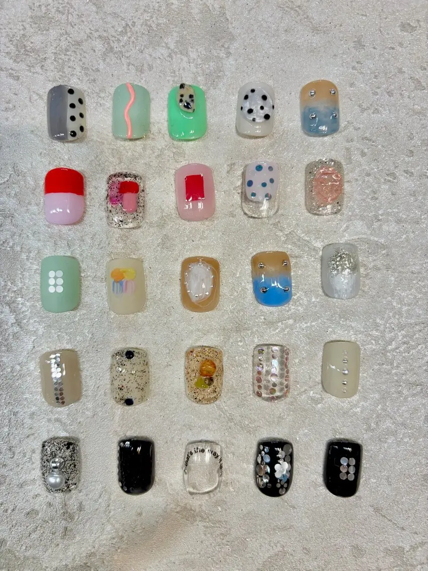 【人気No.1】サンプルから選べるフルアート10本🩰🤍の写真