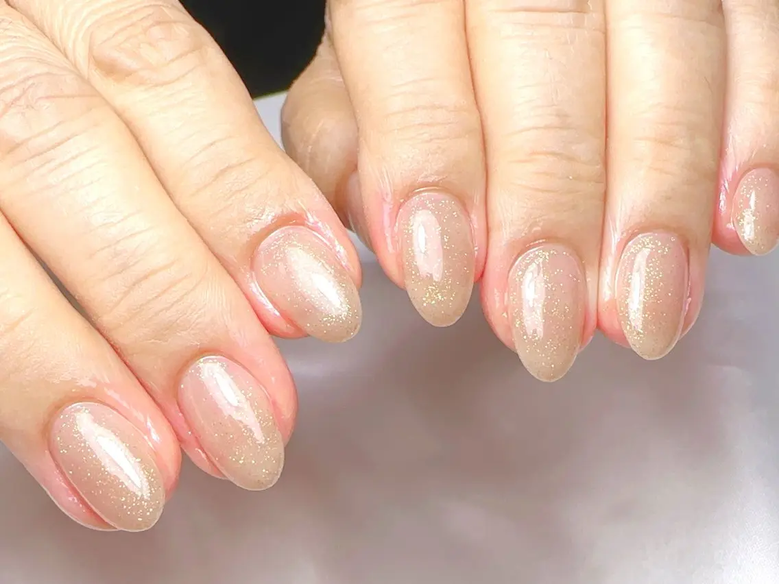 ネイル ハンドネイル Cherie PINKのネイルデザイン