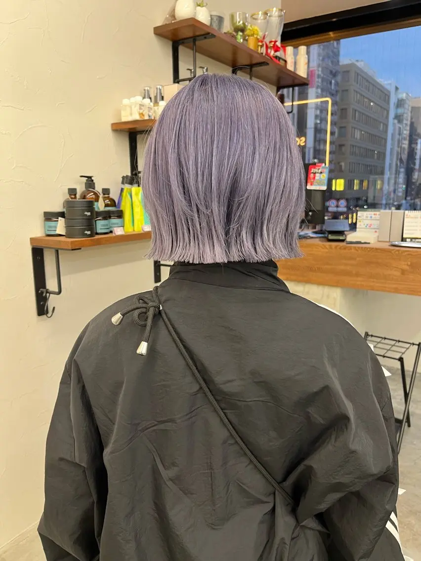 ショート カラー カット ヘアカラー トリートメント 横浜/ブリーチ/ ダブルカラー/RINのヘアスタイル