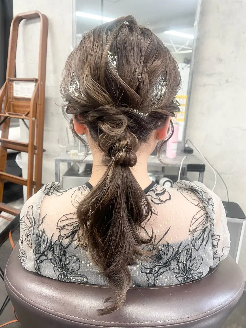ヘアアレンジ 鈴木 さやのヘアスタイル