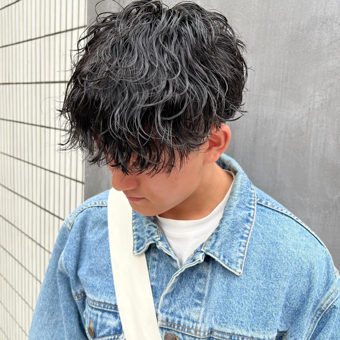 パーマ メンズ マンツーマン×半個室 まちだきょうすけのヘアスタイル