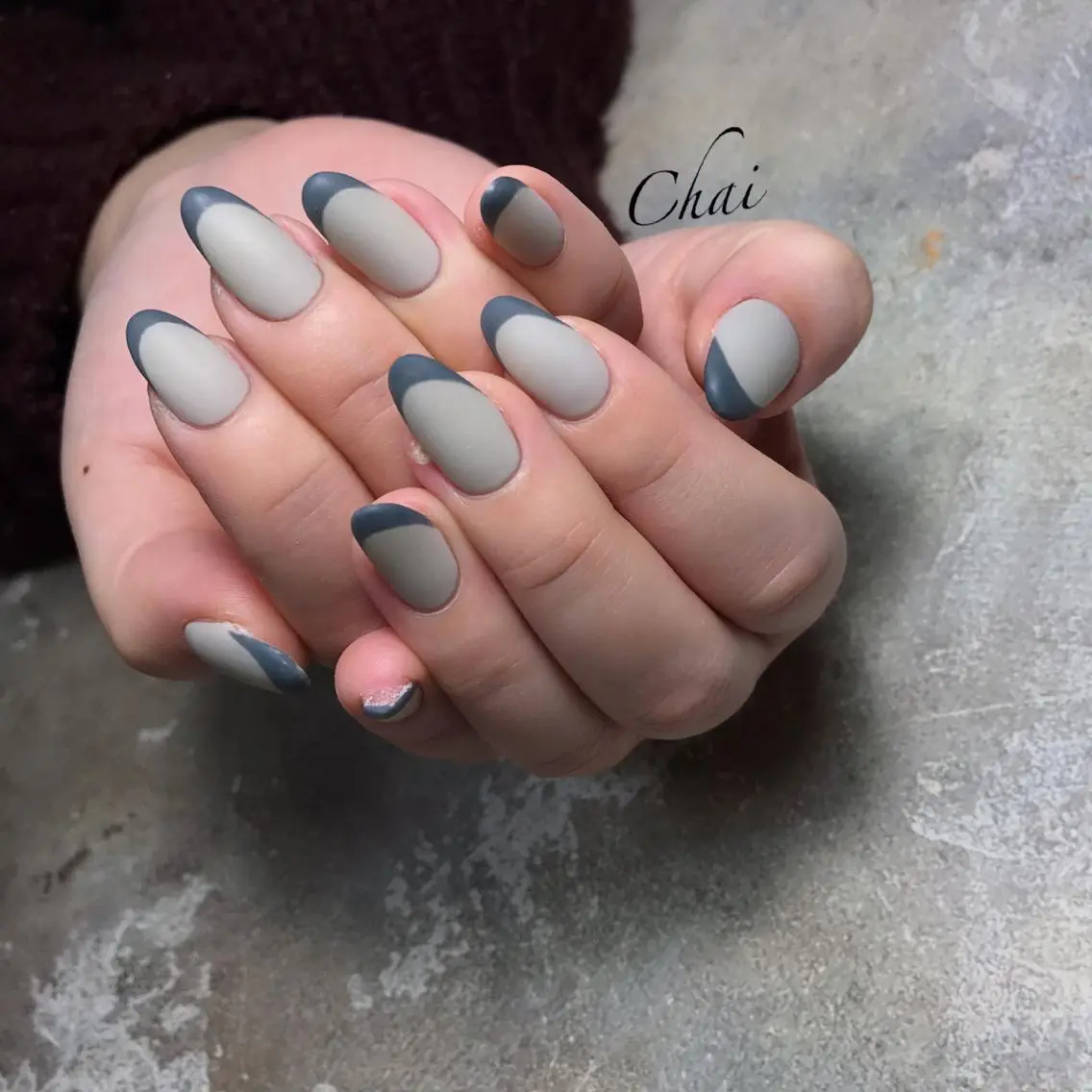 ネイル マットネイル chai nail &  eye📍鶴橋のネイルデザイン