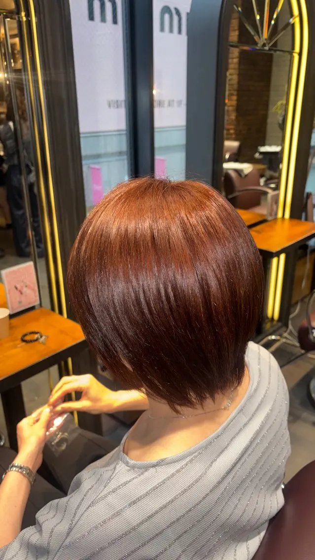 ショート カラー 小島りら MINXginzaのヘアスタイル