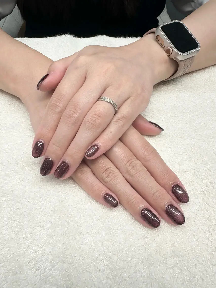 ネイル マグネットネイル ハンドネイル 若葉店 🎀江藤のネイルデザイン