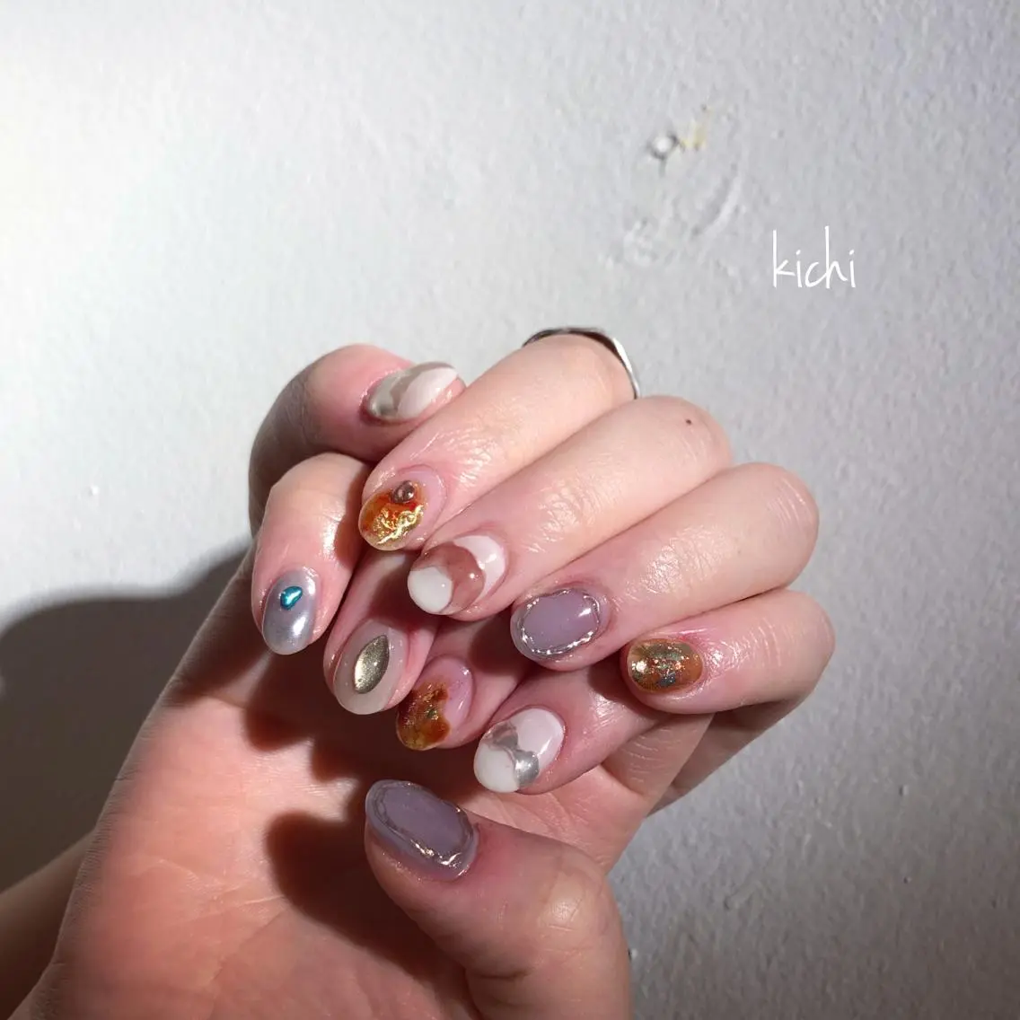 ネイル kichi･: *のネイルデザイン
