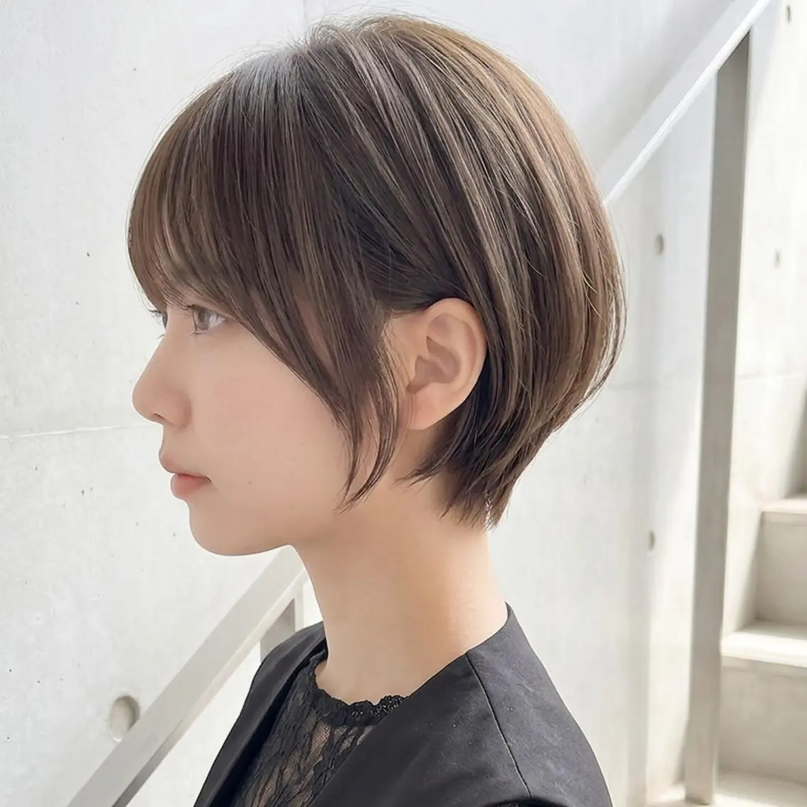 ショート 似合わせ✨透明感🫧 佐藤優斗のヘアスタイル