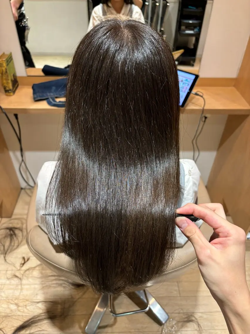 ロング カット ヘアカラー トリートメント 【Amphi Tokyo】宮原のヘアスタイル