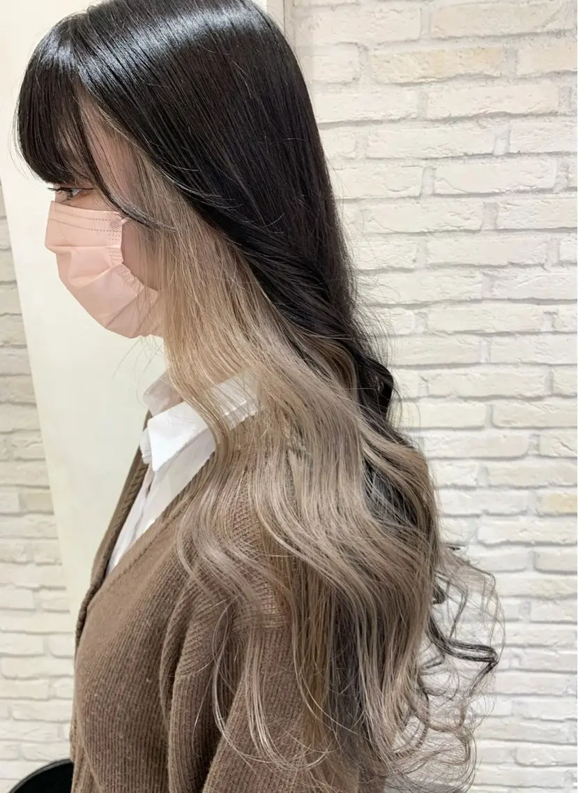 ロング カラー インナーカラー エクステ 🎀横浜/カラー/ ヘアメ/MIMU🎀のヘアスタイル