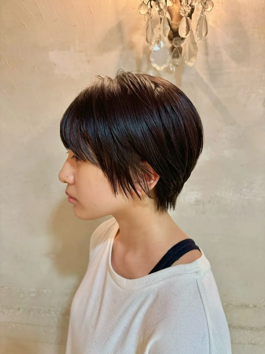ショート ショートカットなら 前平友慈のヘアスタイル