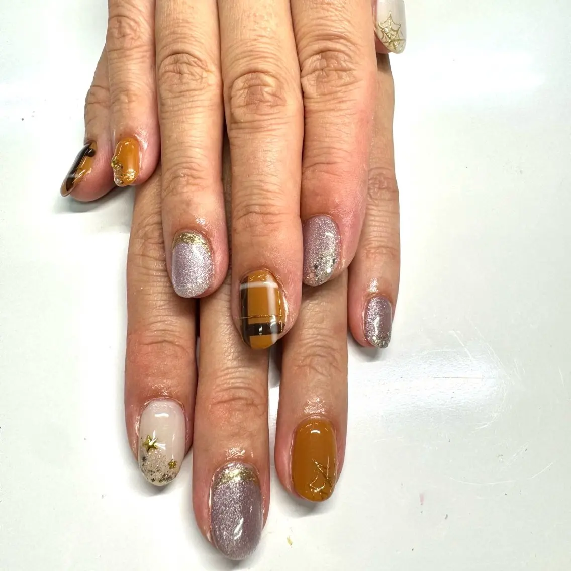 ネイル アートネイル カジュアル 持ち込み ハンドネイル Van Nail Salonのネイルデザイン