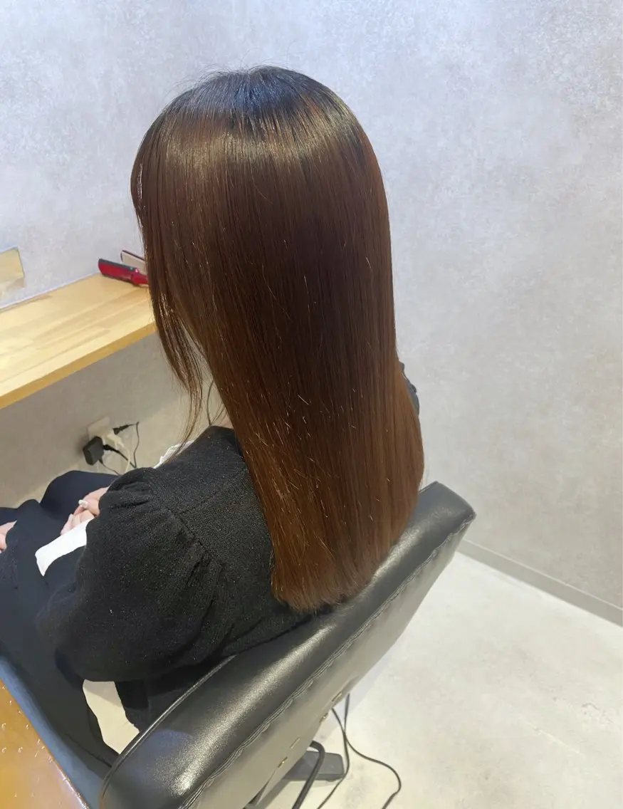 ロング ロング 縮毛矯正 トリートメント メンズパーマ🌟 吉澤慶一郎のヘアスタイル
