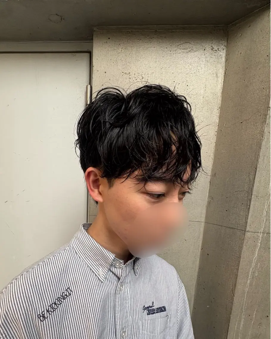 ショート メンズ マッシュ メンズパーマ 似合わせカット カット ★メンズカット★ 川崎のヘアスタイル
