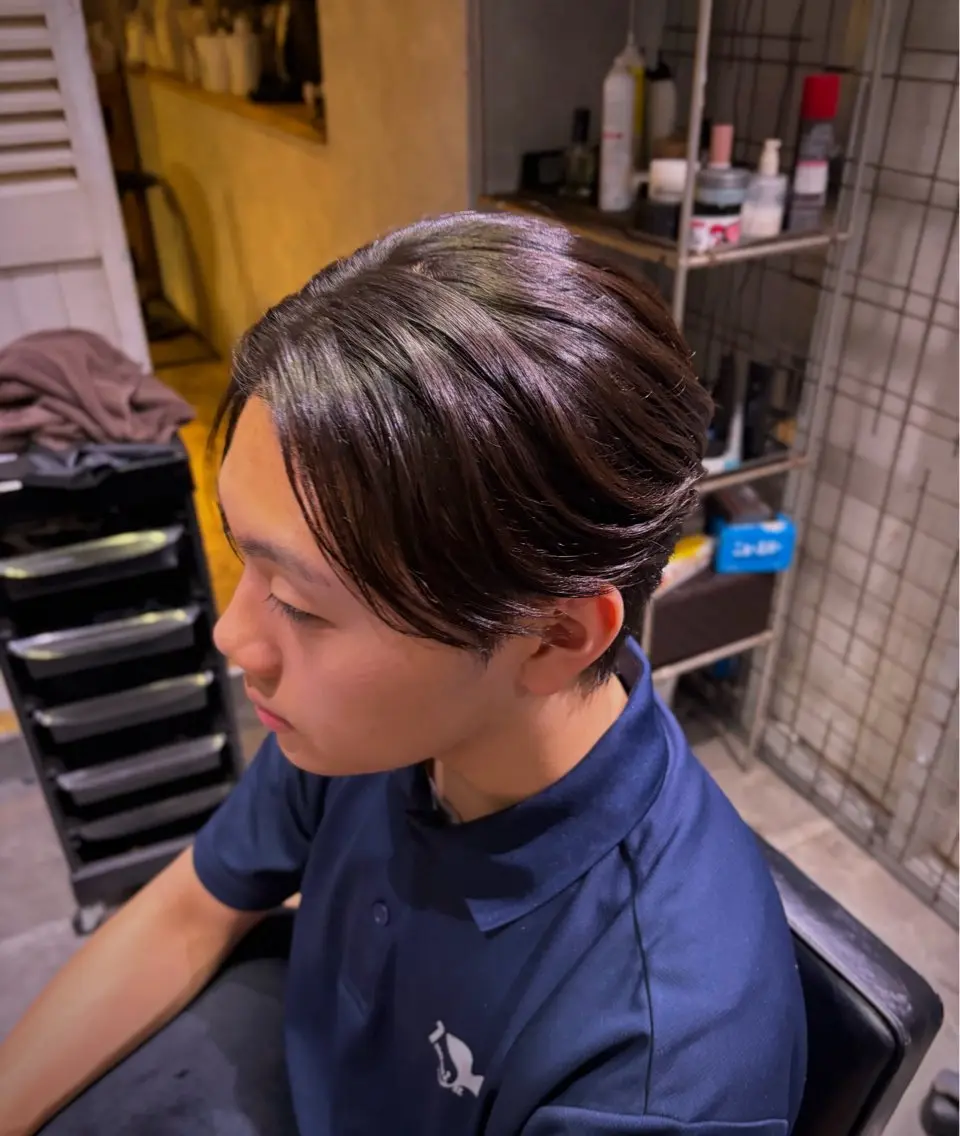 パーマ メンズ メンズパーマ ストレートパーマ カット 縮毛矯正 UMM daichi メンズパーマのヘアスタイル