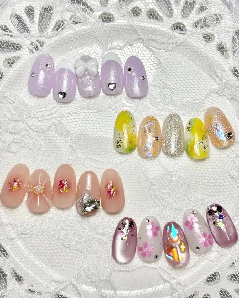ネイル 春ネイル nailsalon Questのネイルデザイン