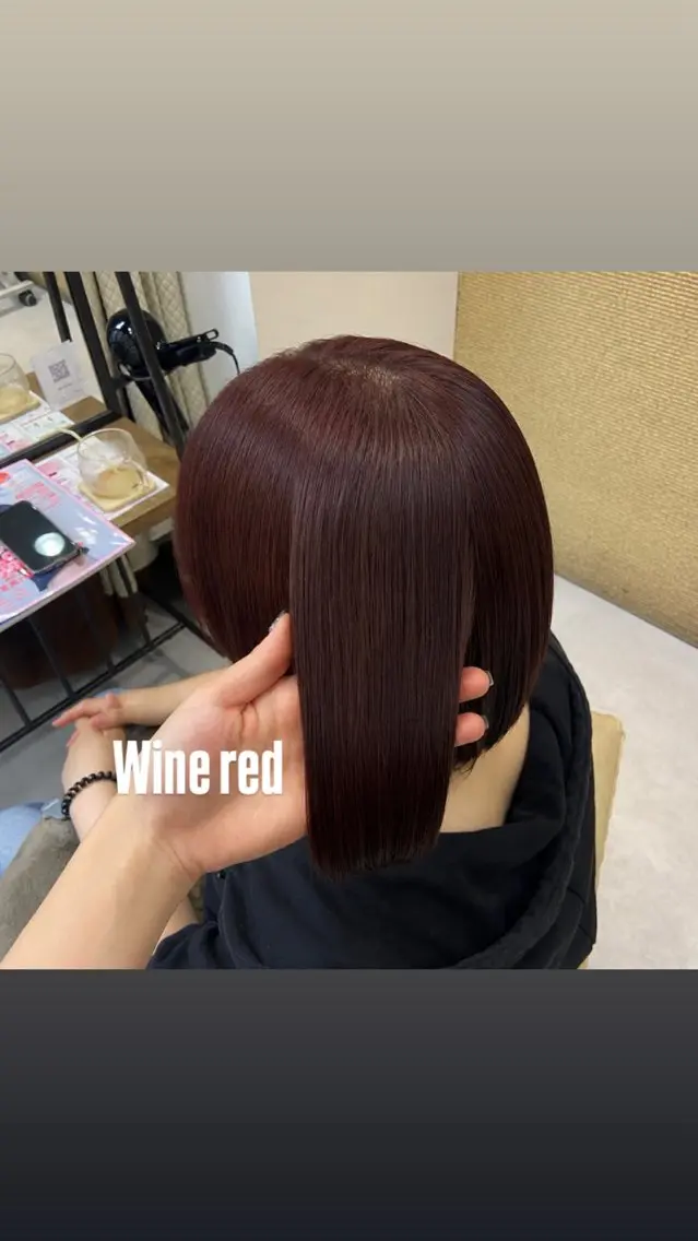 カラー ヘアカラー 暖色／ベージュ ☆莉々☆のヘアスタイル