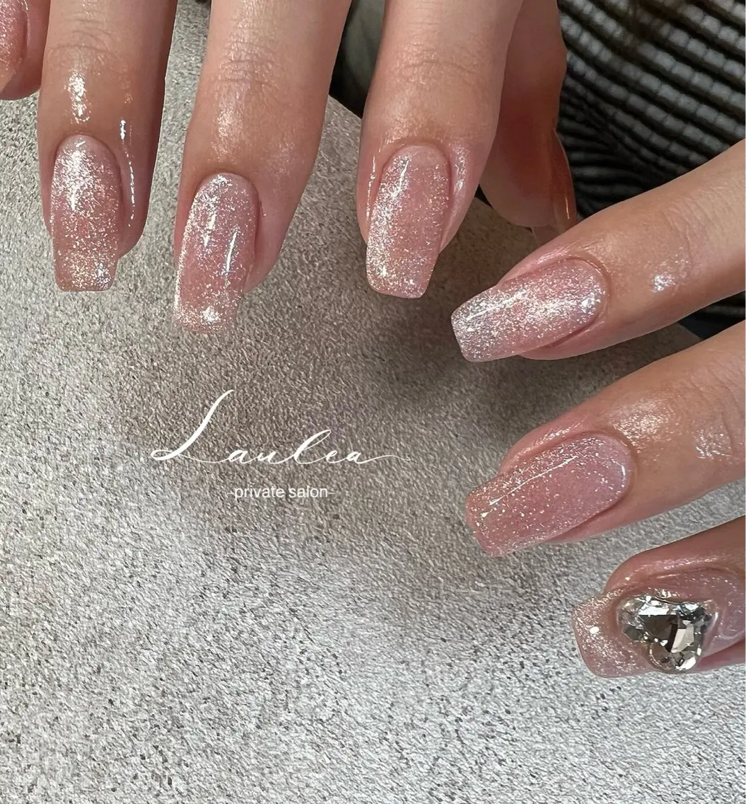 ネイル フットネイル ジェルネイル 韓国ネイル ハンドネイル nail salon Lauleaのネイルデザイン