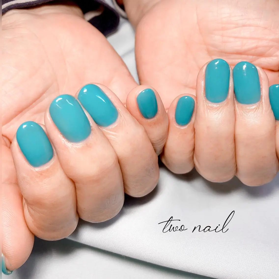 ネイル アートネイル フットネイル ハート ニュアンスネイル ホワイト ハンドネイル two nailのネイルデザイン