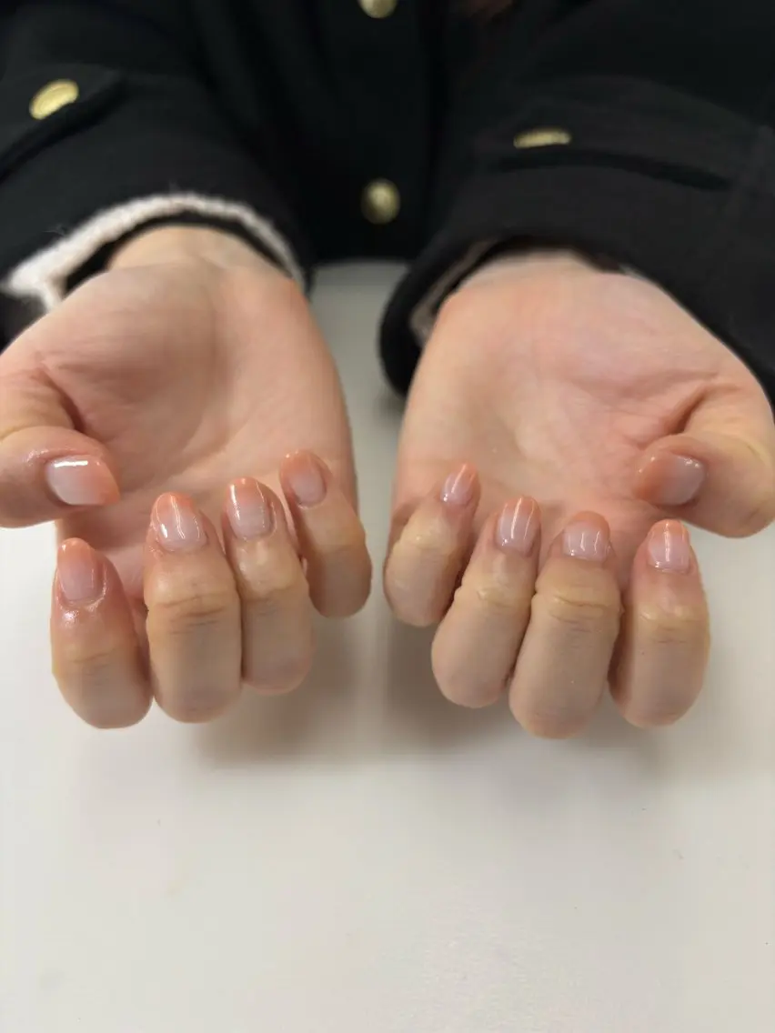Jrネイリストハンドグラデーション【オフなし】の写真