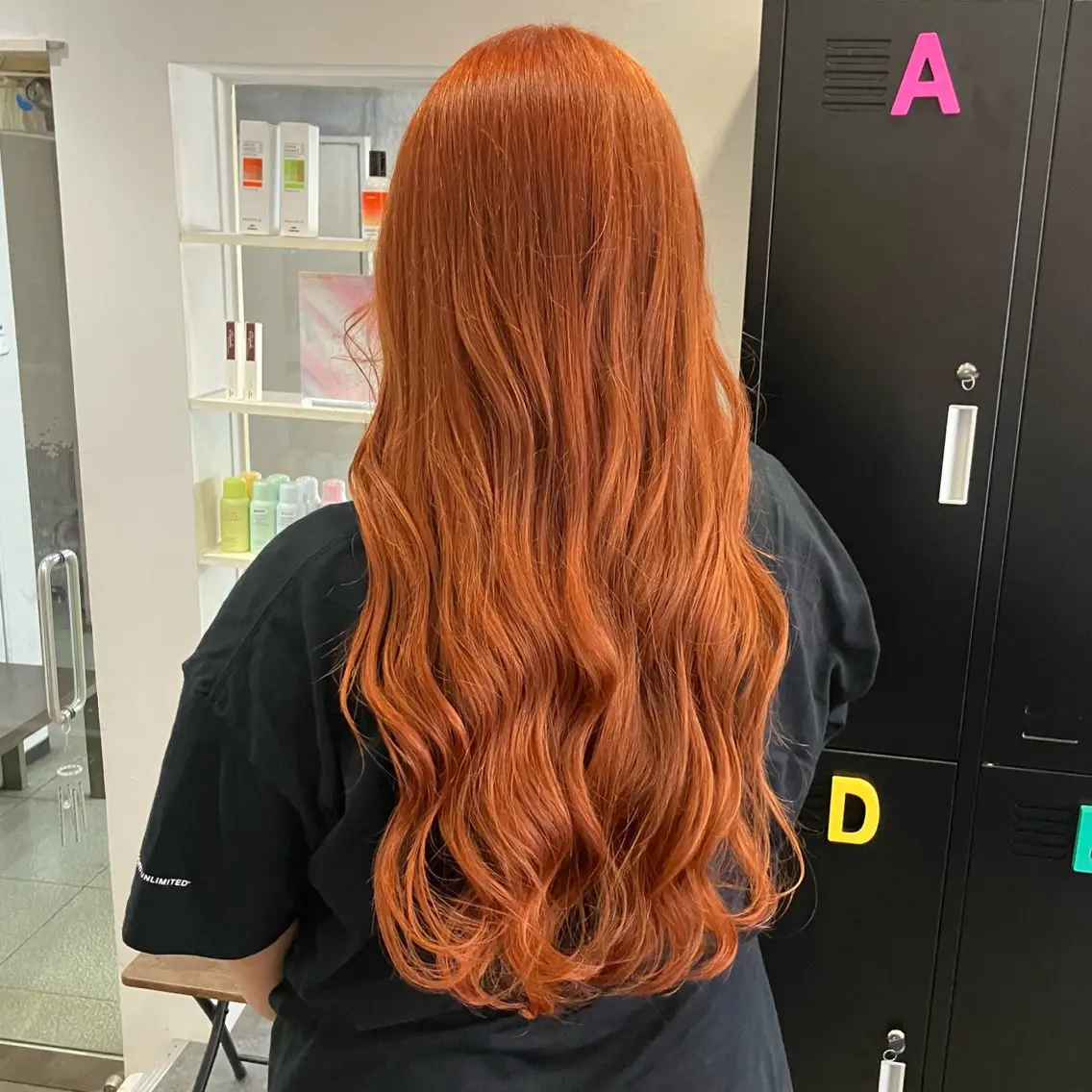ロング カラー 清村 和音のヘアスタイル