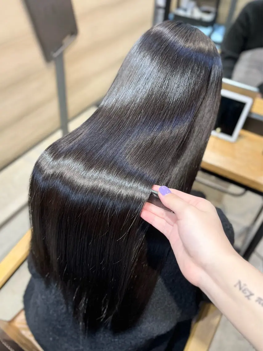 🌈平日限定💗カット+カラー＋髪質改善ULTOWAトリートメント💗の写真
