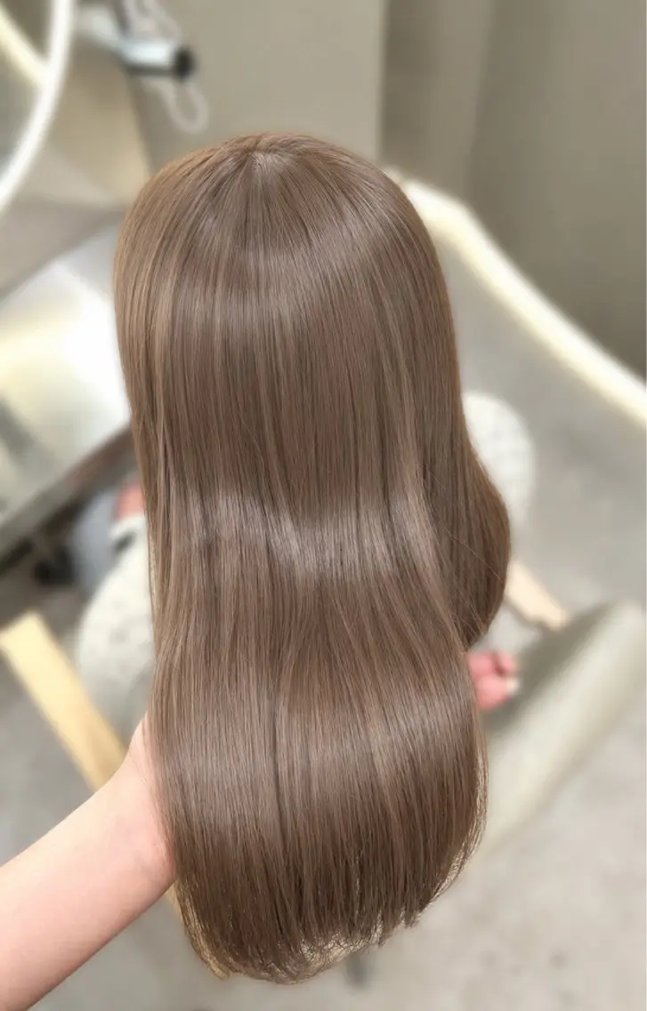 🎀ダブルカラー🎀【ケアブリーチとオンカラー込み】の写真