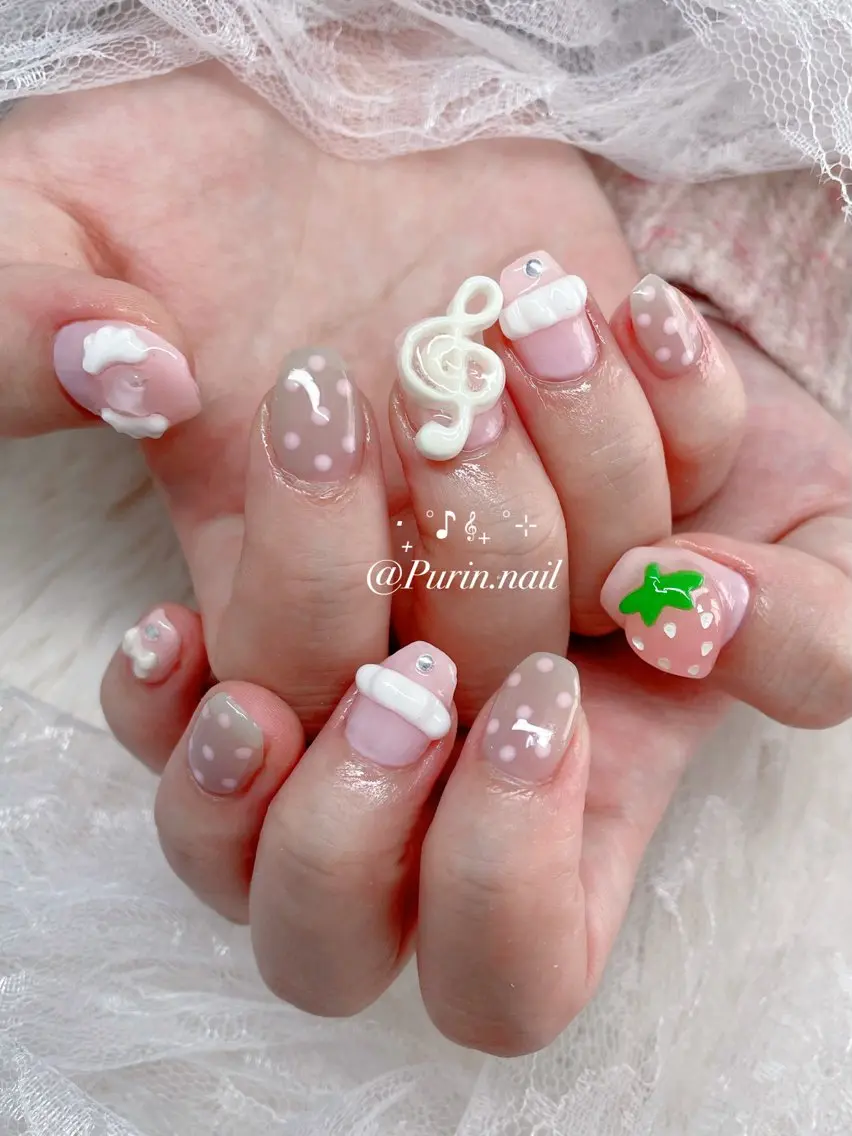 ネイル ハンドネイル Nails by Purin🍮のネイルデザイン