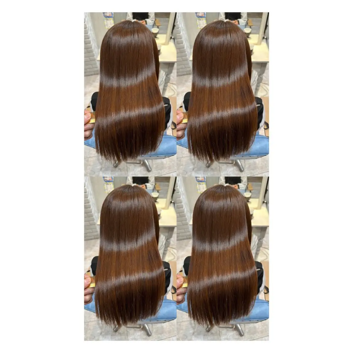 ロング カラー 透明感カラー 髪質改善 縮毛矯正 トリートメント カット ヘアカラー トリートメント 店長✨レイヤー✖️ 髪質改善✖️韓国ヘアのヘアスタイル