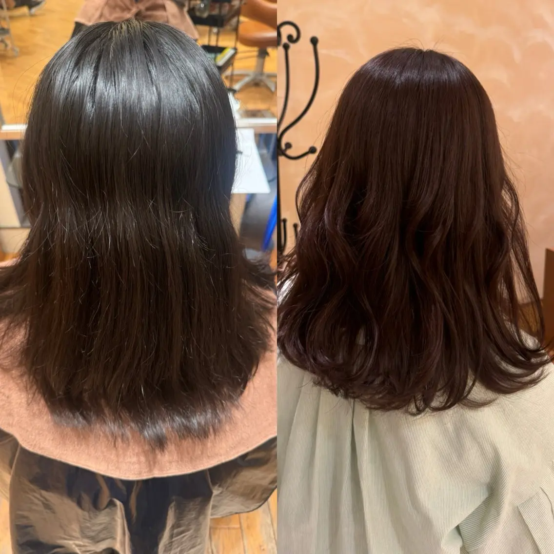 カラー 北島 菜々美のヘアスタイル