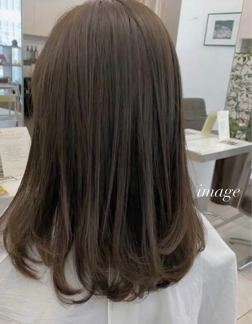 セミロング カラー カラーモデル募集🫐 koukiのヘアスタイル